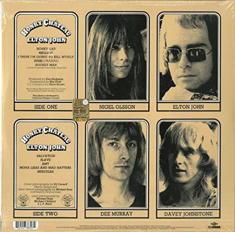 Elton John: Honky Chateau [Winyl]