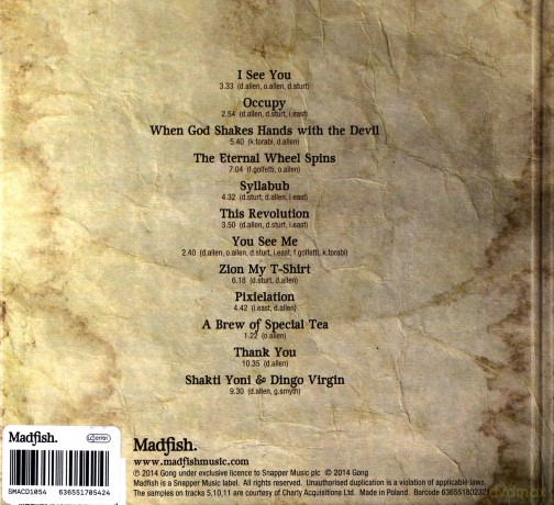 Gong: I See You [CD]