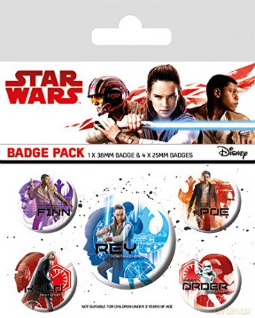 Star Wars The Last Jedi: Icons Przypinka (Gwiezdne Wojny)