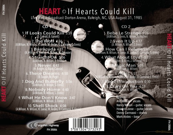 Heart: If Hearts Could Kill (Live Radio Broadcast 1985) [2CD]