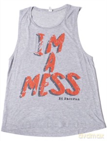 Ed Sheeran: Im A Mess Medium T-Shirt