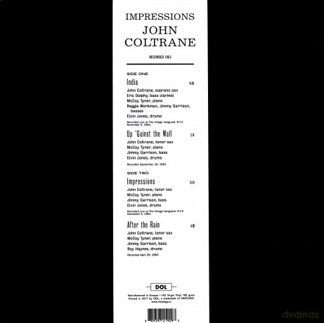 John Coltrane: Impressions [Winyl]