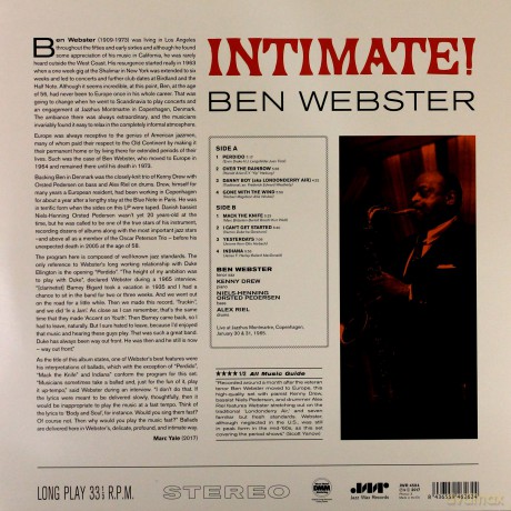 Ben Webster: Intimate! [Winyl]