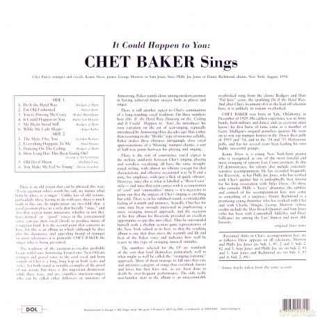 Chet Baker: It Could Happen To You [Winyl]