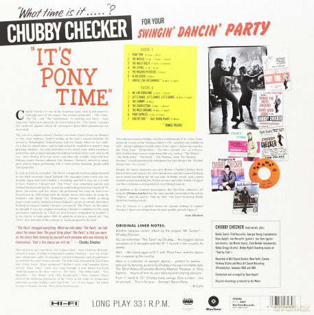 Chubby Checker: Its Pony Time + 2 Bonus Tracks! [Winyl]