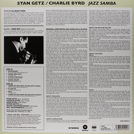 Stan Getz & Charlie Byrd: Jazz Samba [Winyl]