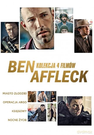 Miasto złodziei | Argo | Nocne życie | Księgowy Ben Affleck Kolekcja [4DVD]
