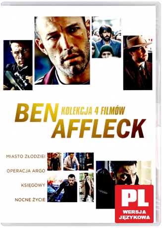 Miasto złodziei | Argo | Nocne życie | Księgowy Ben Affleck Kolekcja [4DVD]