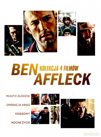 Miasto złodziei | Argo | Nocne życie | Księgowy Ben Affleck Kolekcja [4DVD]
