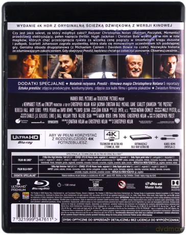 Prestiż [Blu-Ray 4K]+[2xBlu-Ray]