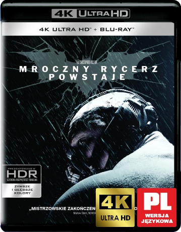Mroczny Rycerz Powstaje [Blu-Ray 4K]+[2xBlu-Ray]