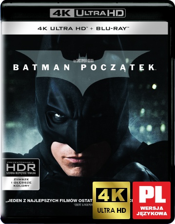 Batman Początek [Blu-Ray 4K]+[2xBlu-Ray]