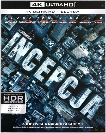 Incepcja [Blu-Ray 4K]+[2xBlu-Ray]
