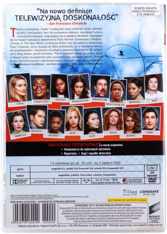 Orange is The New Black Sezon 1 [5DVD]