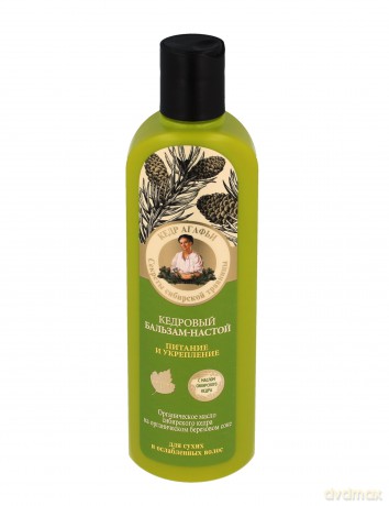 Babcia Agafia Balsam do włosów cedrowy odżywienie i wzmacnanie 280 ml