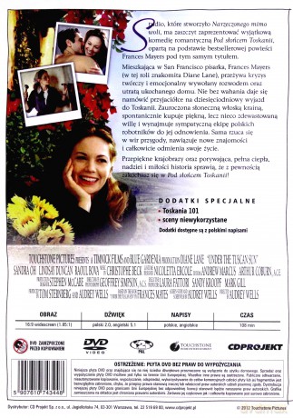 Pod słońcem Toskanii (Filmowe przeboje)  [DVD]