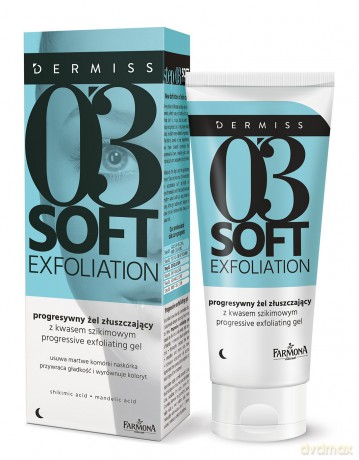 Farmona Dermiss 0'3 Soft Exfoliation Progresywny Żel złuszczający do twarzy 75ml