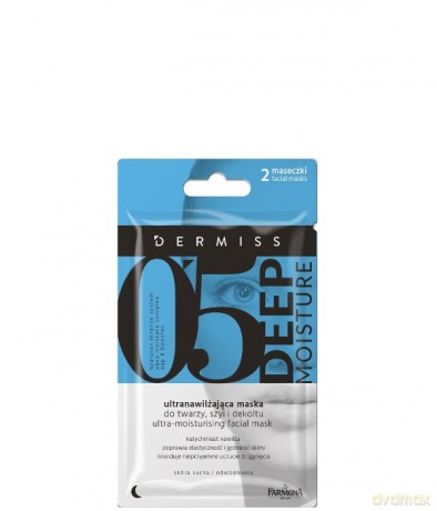 Farmona Dermiss 0'5 Deep Moisture Maska ultranawilżająca 5ml x 2