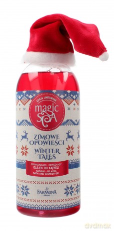 Farmona Magic Spa Zimowe Opowieści Olejek do kąpieli rozgrzewająco-odprężający- wersja świąteczna 500ml