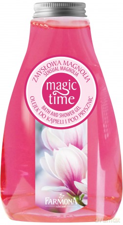 Farmona Magic Time Zmysłowa Magnolia Olejek do kąpieli i pod prysznic 425ml