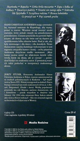 Córka króla moczarów i inne baśnie - Hans Christian Andersen (ecopack) [AUDIOBOOK] [4CD]