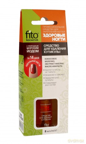 Fitocosmetics Zdrowe Paznokcie Preparat do usuwania skórek i wzmacniający paznokcie 8ml