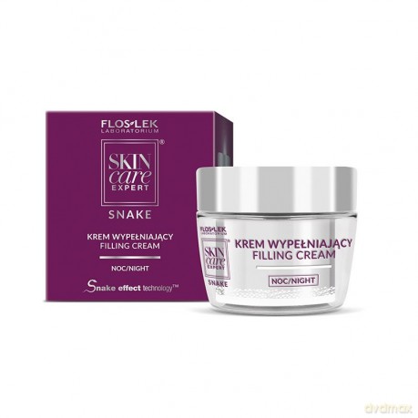 Floslek Skin Care Expert Snake Krem wypełniający na noc 50ml