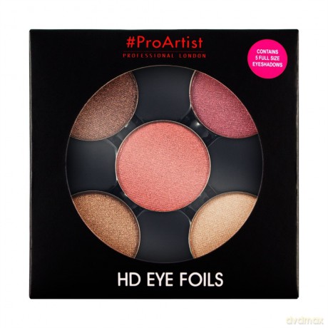 FREEDOM Makeup Pro Artist HD Eye Foils Zestaw 5 cieni do palety magnetycznej Metallic 1