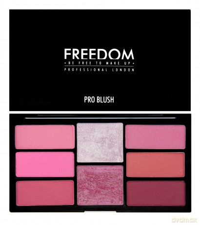 FREEDOM Pro Blush Palette Pink And Baked - Zestaw do makijażu