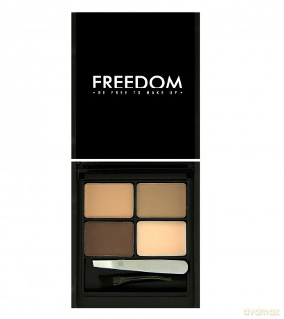 FREEDOM Pro Eyebrow Kit Light-Medium - Zestaw do brwi Light Medium