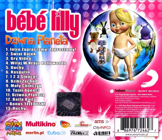 Bebe Lilly: Bebe Lilly Dziwna Planeta [CD]