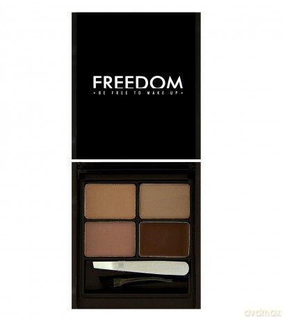FREEDOM Pro Eyebrow Kit Medium-Dark - Zestaw do brwi Medium Dark
