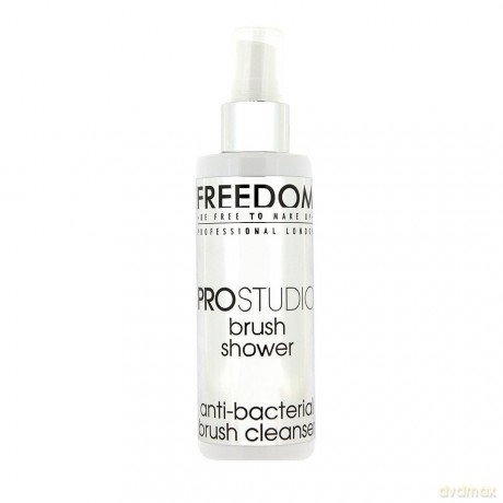 FREEDOM Pro Studio Antibacterial Brush Shower - Płyn Do Czyszczenia I Dezynfekci Pędzli 100ml