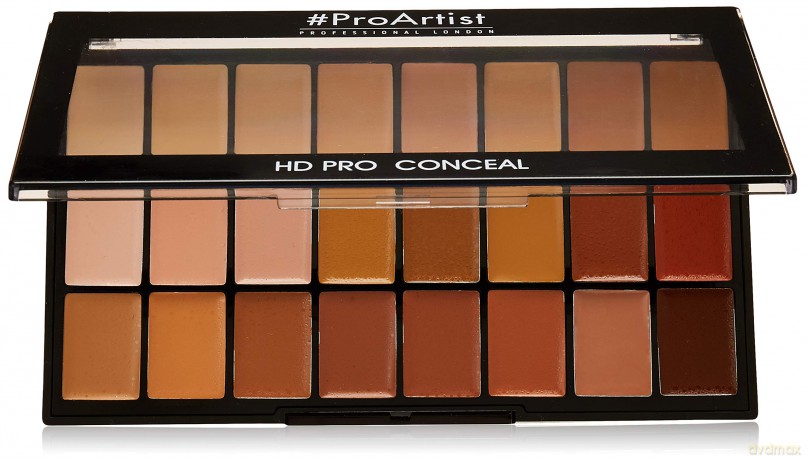 FREEDOM Pro Hd Conceal Kit Medium Dark Paleta Cieni