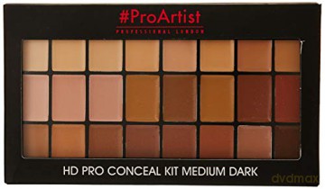 FREEDOM Pro Hd Conceal Kit Medium Dark Paleta Cieni