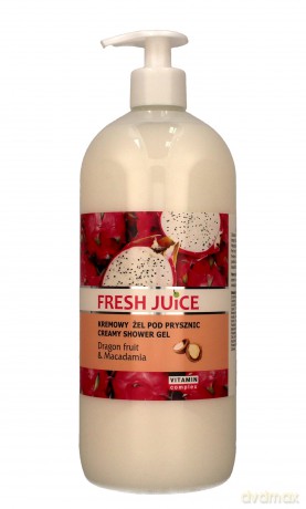 Fresh Juice Żel pod prysznic kremowy Smoczy Owoc i Macadamia 1000ml
