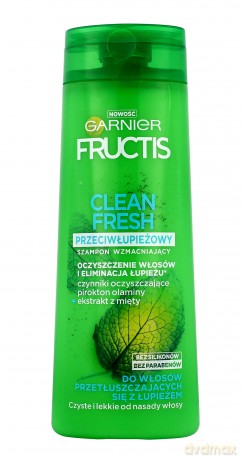 Fructis Clean Fresh Szampon do włosów przetłuszczających się z łupieżem 400ml
