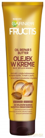 Fructis Oil Repair 3 Butter Olejek w kremie do włosów bardzo suchych i zniszczonych 150ml
