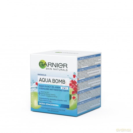 Garnier Aqua Bomb Krem-żel nawilżający 3w1 na dzień 50ml