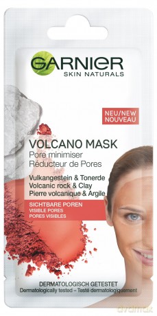 Garnier Skin Active Maseczka ze skałą wulkaniczną Volcano - cera z niedoskonałościami 8ml