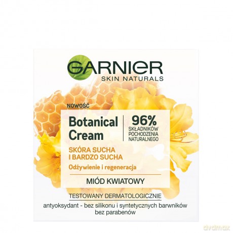Garnier Skin Naturals Botanical Flower Honey Krem odżywczo-regenerujący 50ml