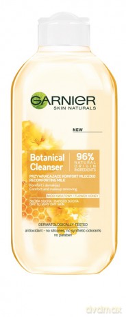 Garnier Skin Naturals Botanical Flower Honey Mleczko do demakijażu przywracające komfort 200ml