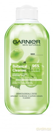 Garnier Skin Naturals Botanical Grape Extract Tonik odświeżający do demakijażu 200ml