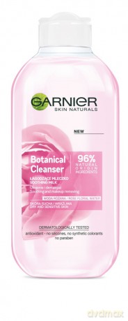 Garnier Skin Naturals Botanical Rose Water Mleczko do demakijażu łagodzące 200ml