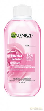 Garnier Skin Naturals Botanical Rose Water Tonik łagodzący 200ml