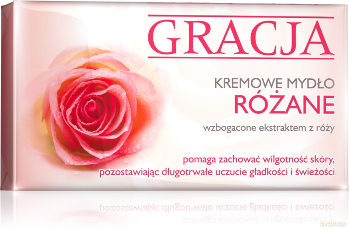 Gracja Mydełko w kostce Różane 100g