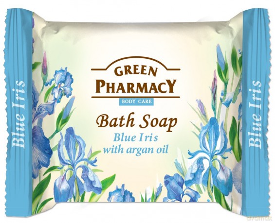 Green Pharmacy Body Care Mydło w kostce Blue Iris 100g