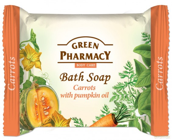 Green Pharmacy Body Care Mydło w kostce Carrots 100g
