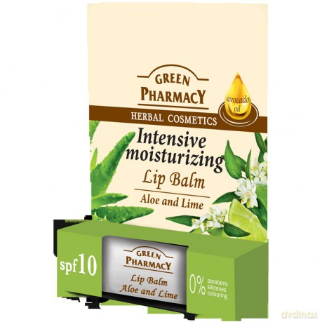 Green Pharmacy Lip Balm Balsam do ust Intensive Moisturizing 1szt