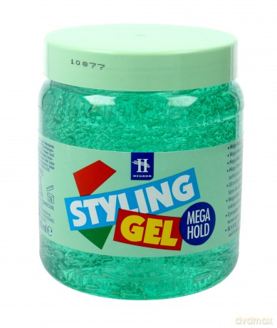 Hegron Styling Żel do modelowania włosów 500ml mega hold zielony